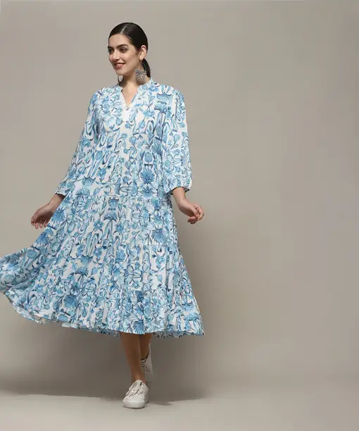 Biba - Boho Midi Dress